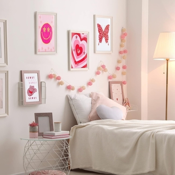 Pink Barbiecore Aesthetic 8x10 Wall Art Prints Set of 6 - Picture 5 of 7